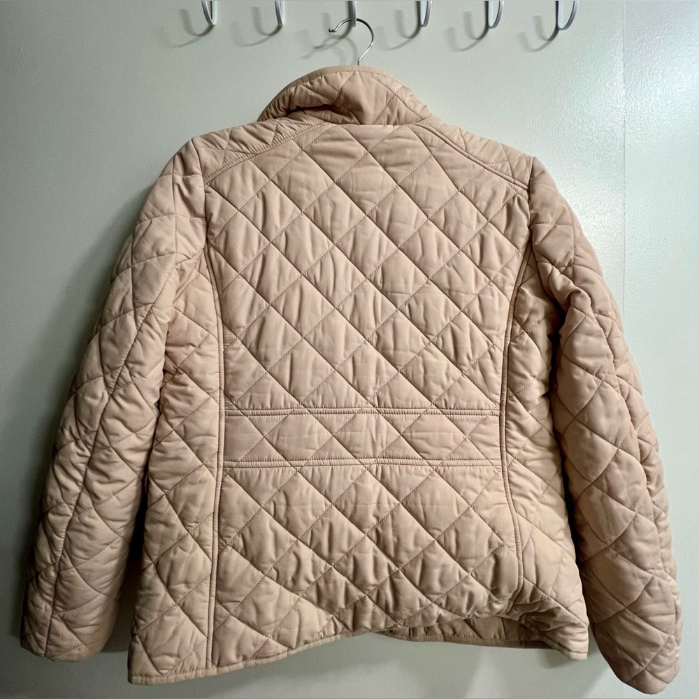 J. Crew | Women’s Beige Quilted Puffer Coat - Picture 10 of 14